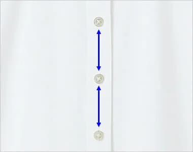 ボタンは間隔が工夫